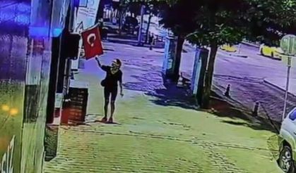 Muğla'da Şanlı Türk Bayrağına Çirkin Saldırı: Şüpheli Kısa Sürede Yakalandı