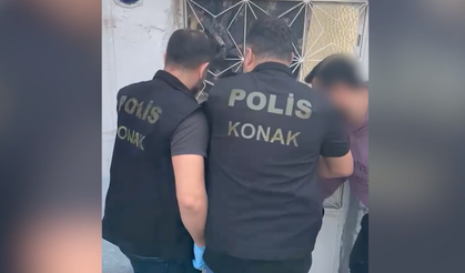 İzmir Konak'ta Şok Operasyon! Evden Cephanelik ve 59 Bin Uyuşturucu Hap Çıktı