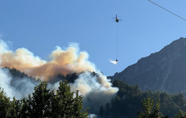 Kahramanmaraş'ta çıkan orman yangını kontrol altına alındı