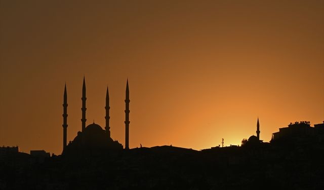 Kahramanmaraş'ta gün batımı