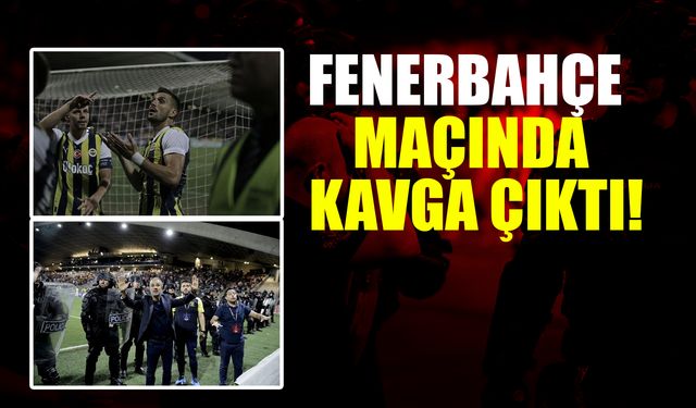 Fenerbahçe Maçında Kavga Çıktı!
