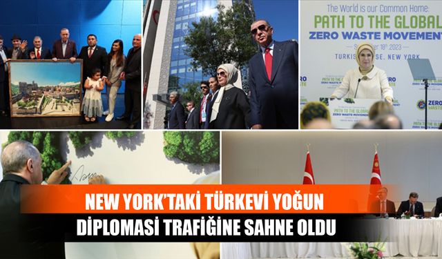 New York’taki Türkevi Yoğun Diplomasi Trafiğine Sahne Oldu