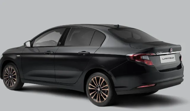 Fiat Egea'nın 'Limited' özel versiyonu satışa çıktı! İşte fiyatı