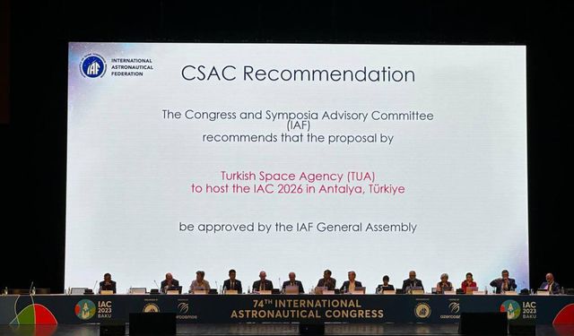 Uzay için dev adım: Uluslararası Uzay Konferansı Antalya'da yapılacak