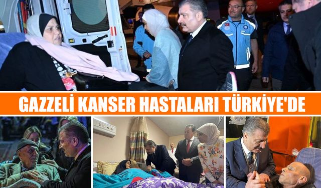 Gazzeli Kanser Hastaları Türkiye'de