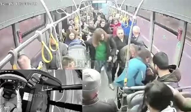 Halk otobüsü şoförü, fenalaşan yolcuyu hastaneye yetiştirdi