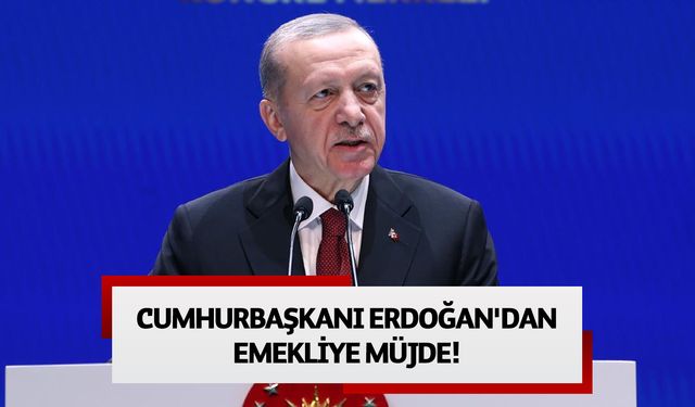 Cumhurbaşkanı Erdoğan'dan emekliye müjde! Yüzde 5 ek artış yapılacak