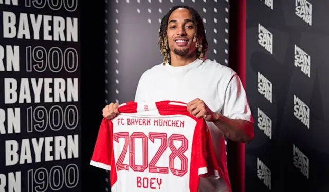Sacha Boey 35 milyon euro ile Bayern Münih'te