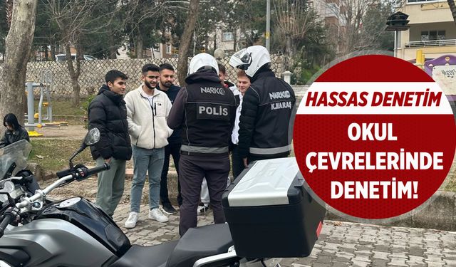 Kahramanmaraş'ta Narkotik Suçlarla Mücadelede Okul Çevrelerinde Hassas Denetim!