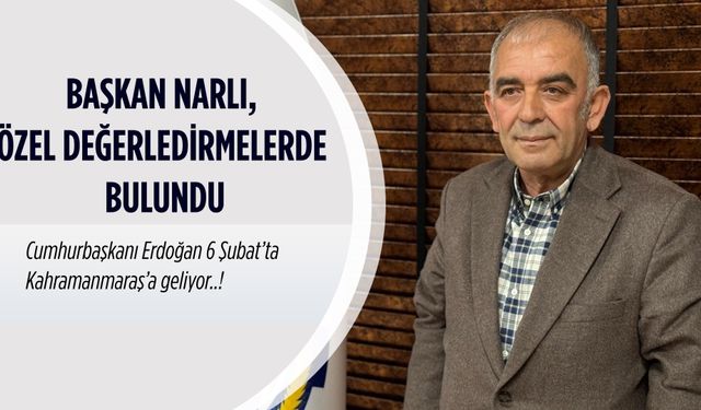 Ticaret Borsası Başkanı Mustafa Narlı, özel değerledirmelerde bulundu