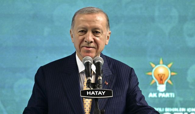 Cumhurbaşkanı Erdoğan: Hatay'ı eskisinden daha görkemli, güvenli hale getirine kadar bize durmak yok