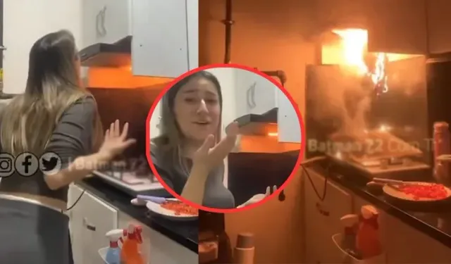 TikTok videosu çeken kadın evini yaktı