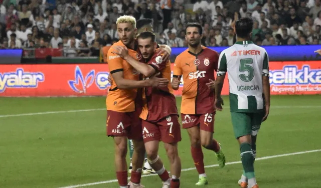 Galatasaray, Konyaspor deplasmanında kazandı