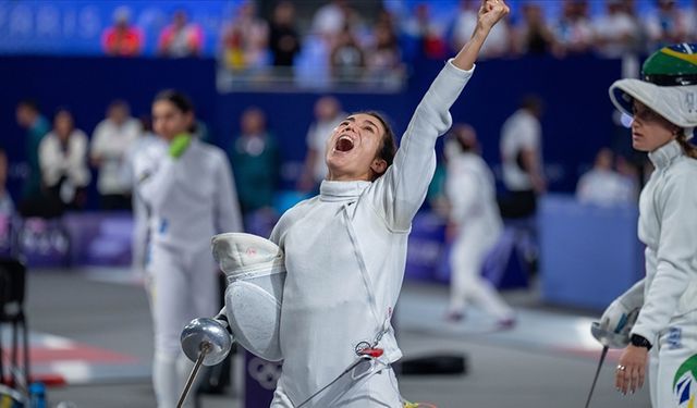 Modern pentatlon branşında milli sporcu İlke Özyüksel Mihrioğlu Paris'te finale kaldı