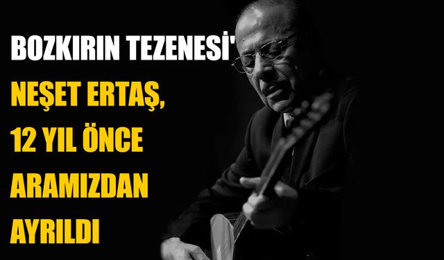 Bozkırın Tezenesi' Neşet Ertaş, 12 yıl önce aramızdan ayrıldı