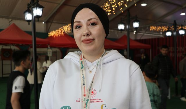 Kahramanmaraş'ta çocuklar için Ramazan Panayırı kuruldu