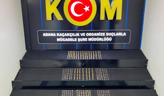 Adana'da sahte altın imal edip piyasaya sürdükleri iddiasıyla 4 kişi tutuklandı