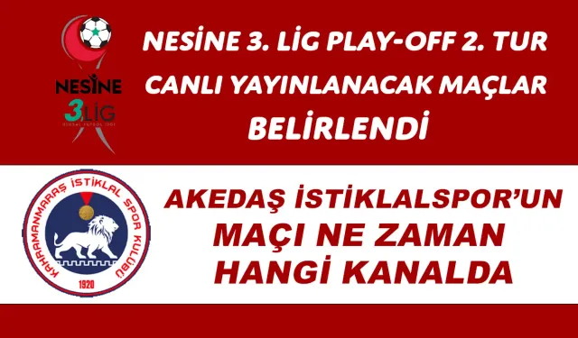 Akedaş İstiklalspor 2. Lig Yolunda Kritik Maça Çıkacak