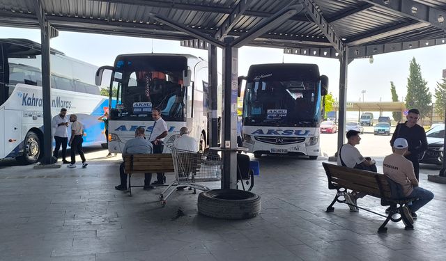 Terminalde bayram sessizliği