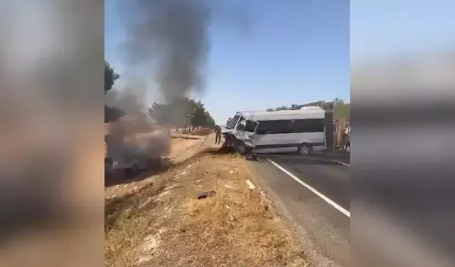 Şanlıurfa'da minibüs kazası: ölü ve yaralılar var!