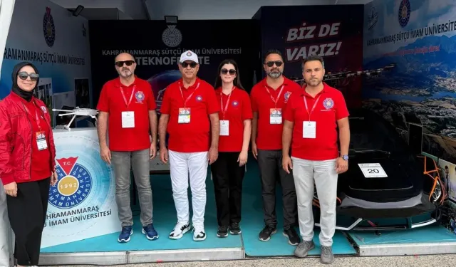 KSÜ öğrencileri TEKNOFEST 2025’te Kahramanmaraş’ı temsil ediyor!