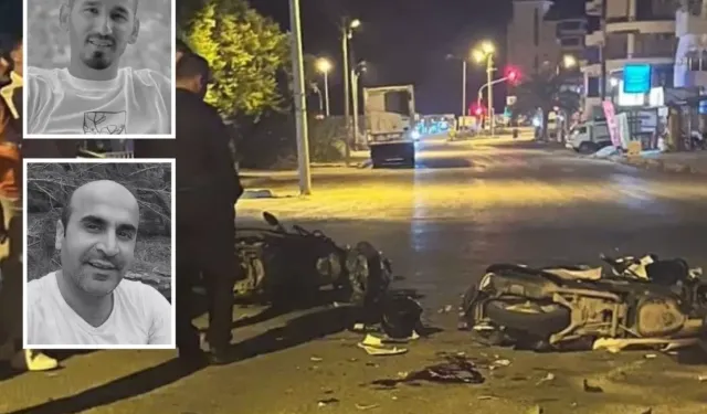 Çarpışan iki motosikletin sürücüleri öldü