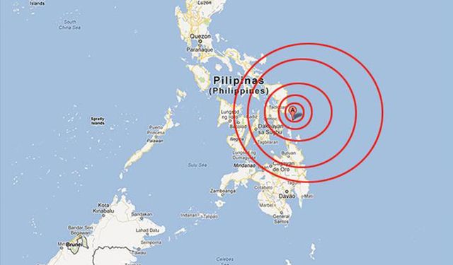 Filipinler'de 6,1 büyüklüğünde deprem meydana geldi