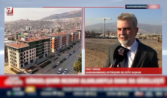 Başkan Fırat Görgel, A Haber'in canlı yayın konuğu oldu!