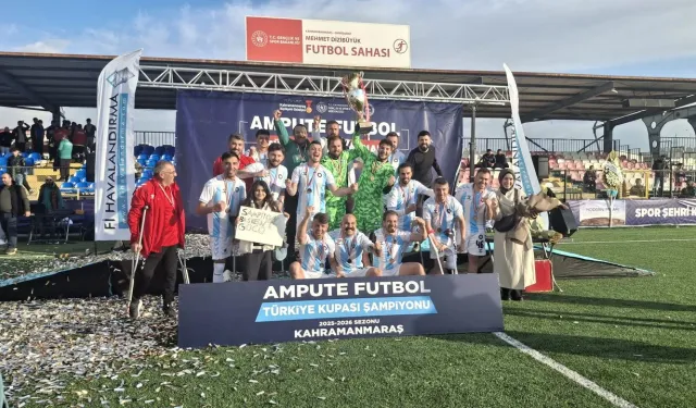 Kahramanmaraş'ta ampute futbol heyecanı!