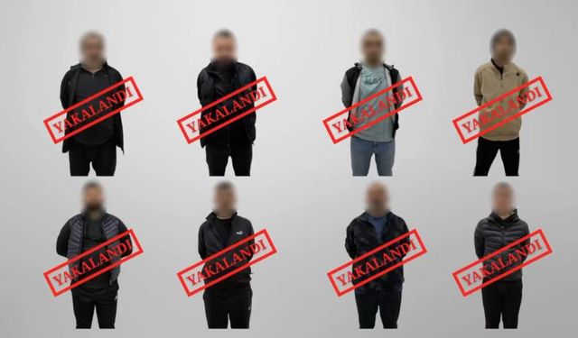 Kırmızı bültenle aranan 8 suçlu Türkiye'ye getirildi