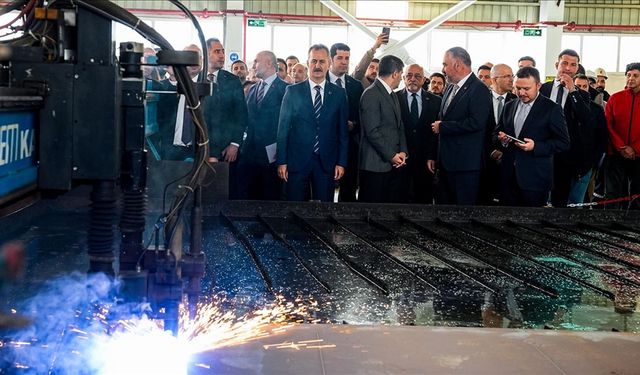 Türkiye'nin Portekiz için üreteceği askeri gemilerin ilkinin yapımına başlandı