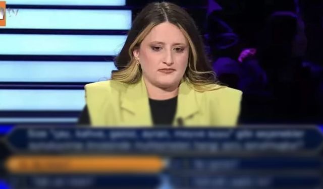 Kim Milyoner’de şaşırtan an: Yarışmacı ilk soruda elendi!
