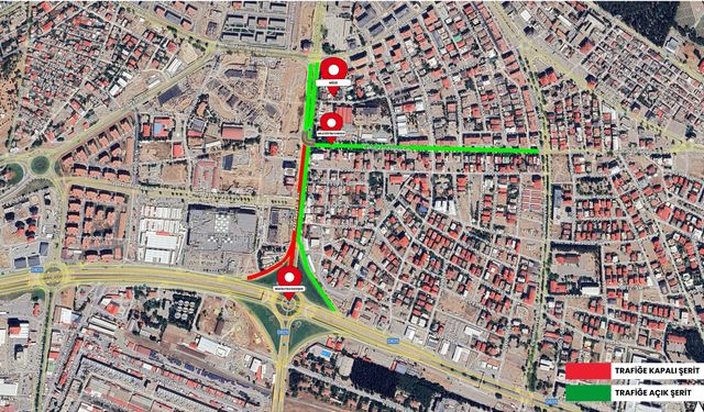 Azerbaycan Bulvarı, kısmi olarak araç trafiğine kapatılacak!