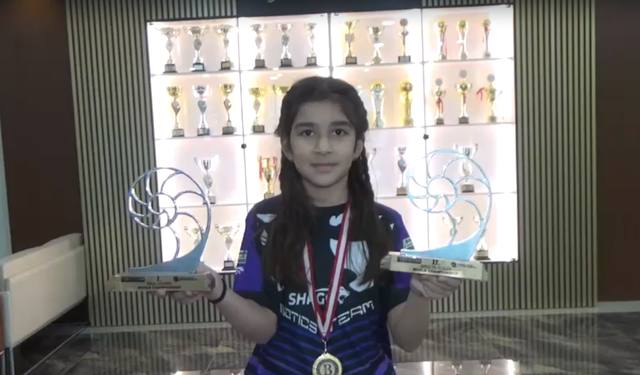 Özel Beyza Okulları öğrencilerinden bilim ve teknoloji alanında bir başarı daha