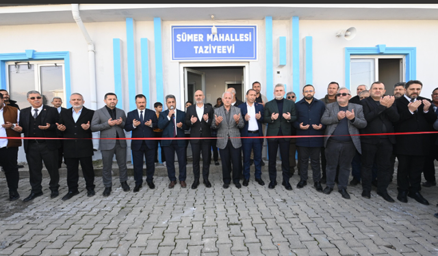 Dulkadiroğlu Sümer Mahallesi Taziyeevi hizmete açıldı!