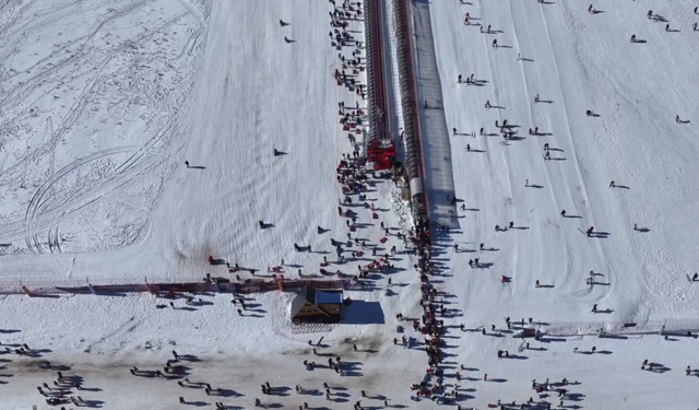 Erciyes’te kayak sezonu resmen açıldı!