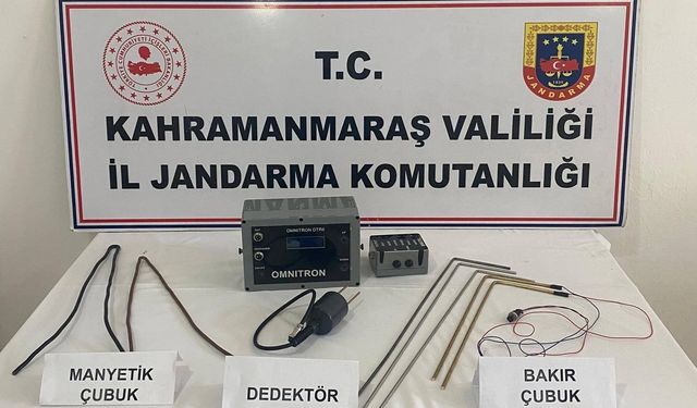 Kahramanmaraş’ta tarihi eser kaçakçılarına jandarma darbesi