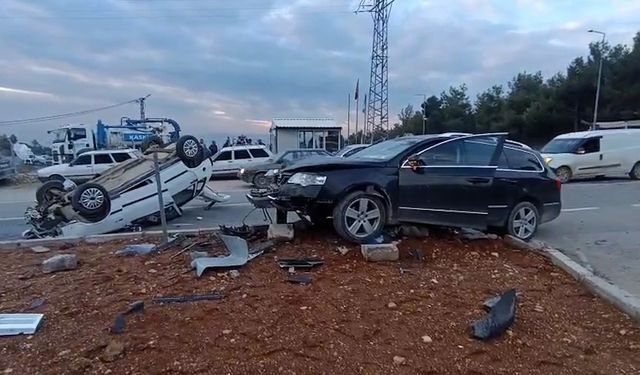Kahramanmaraş'ta makas ve aşırı hız kazalara davetiye çıkardı
