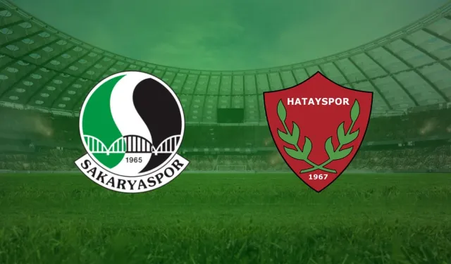 Sakaryaspor–Hatayspor maçı ŞİFRESİZ CANLI yayın bilgileri