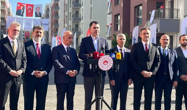 Murat Kurum Kahramanmaraş'ta değerlendirmelerde bulundu!