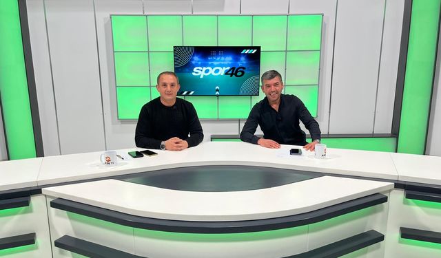 Spor 46 programının bu haftaki konuğu Gaffar Akarca oldu