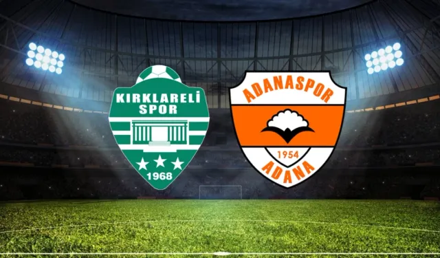 Adanaspor-Kırklarelispor Maçı Ne Zaman, Saat Kaçta, Hangi Kanlda?
