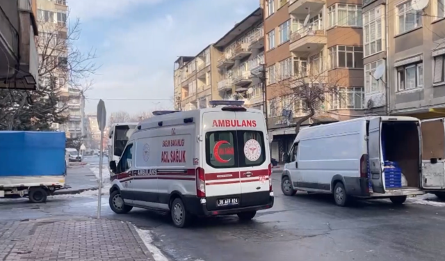 Sobadan sızan gazdan etkilenen 4 kişi hastaneye kaldırıldı