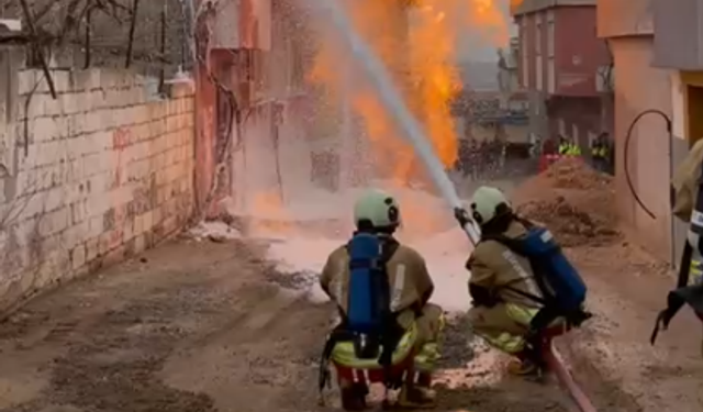Kahramanmaraş’ta doğalgaz boru hattı patladı: İtfaiye ekipleri seferber oldu!