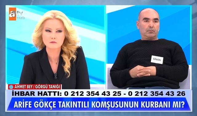 Müge Anlı'daki "Sinan" Tahliye Oldu! İşte İlk Görüntüsü!