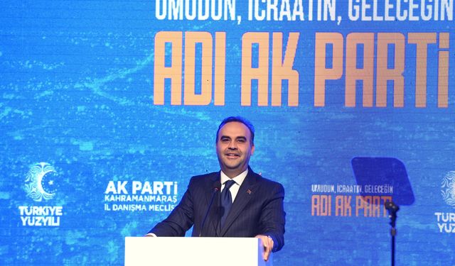 Sanayi Ve Teknoloji Bakanı Mehmet Fatih Kacır, Kahramanmaraş’ta!