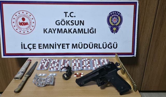 Kahramanmaraş’ta Uyuşturucu ve Silah Operasyonu!