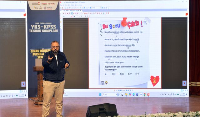 Büyükşehir’in YKS Kampında Türkçe’nin Şifreleri Paylaşıldı