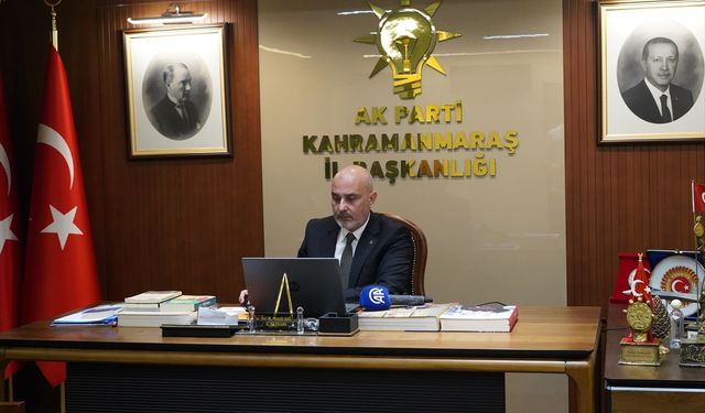 AK Parti Kahramanmaraş İl Başkanı Gül, AA'nın "Yılın Kareleri" oylamasına katıldı
