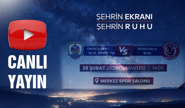 CANLI YAYIN| Onikişubat Voleybol - Sungurlu Belediyespor Şampiyonluk Maçı CANLI İzle